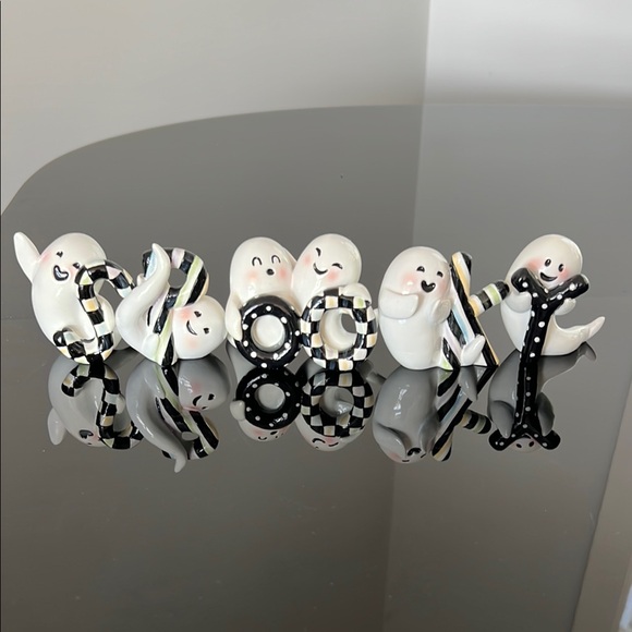 MacKenzie-Childs Other - MacKenzie-Childs Boo Spooky Ghosts Set